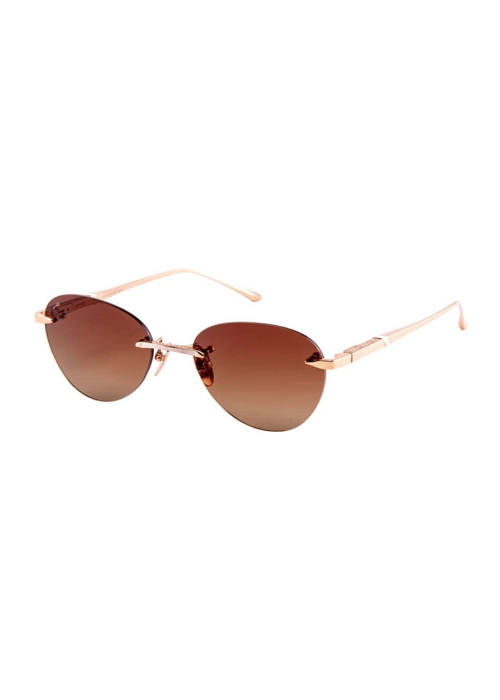 Leisure Society Adelaide 18K Rose Gold Sunglasses Amarees