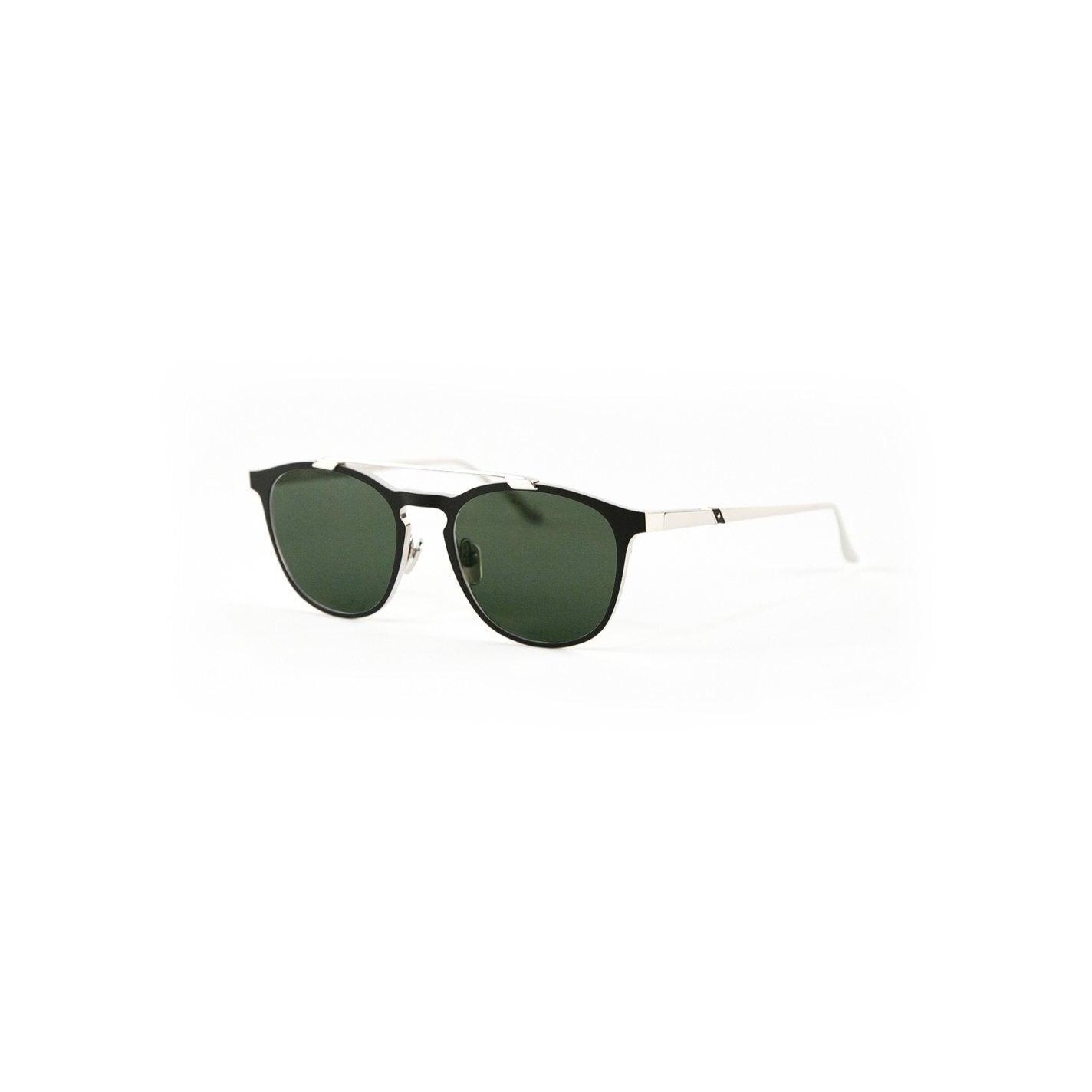 Leisure Society Eze 53 Silver and Black Sunglasses