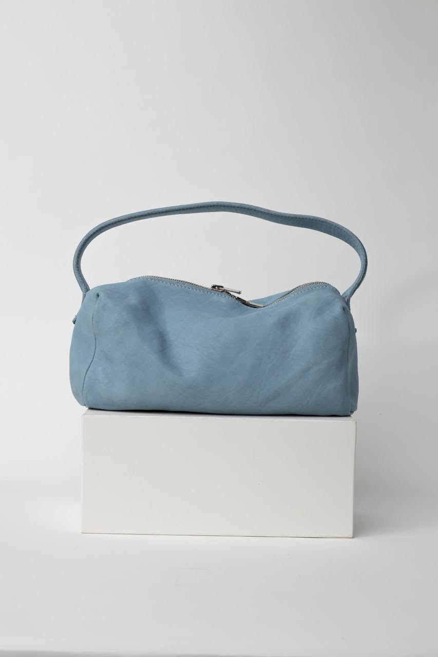 Small Handle Bag in Baby Blue