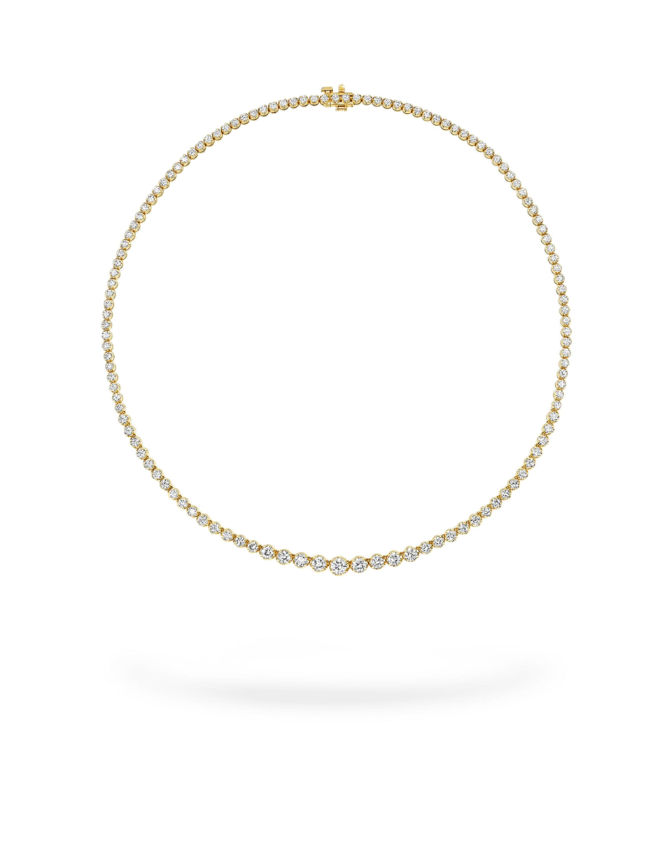 18K Yellow Gold Graduated 16" Buttercup Necklace