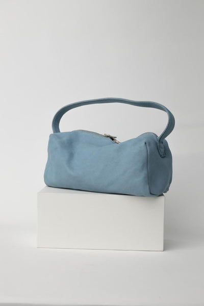 Small Handle Bag in Baby Blue