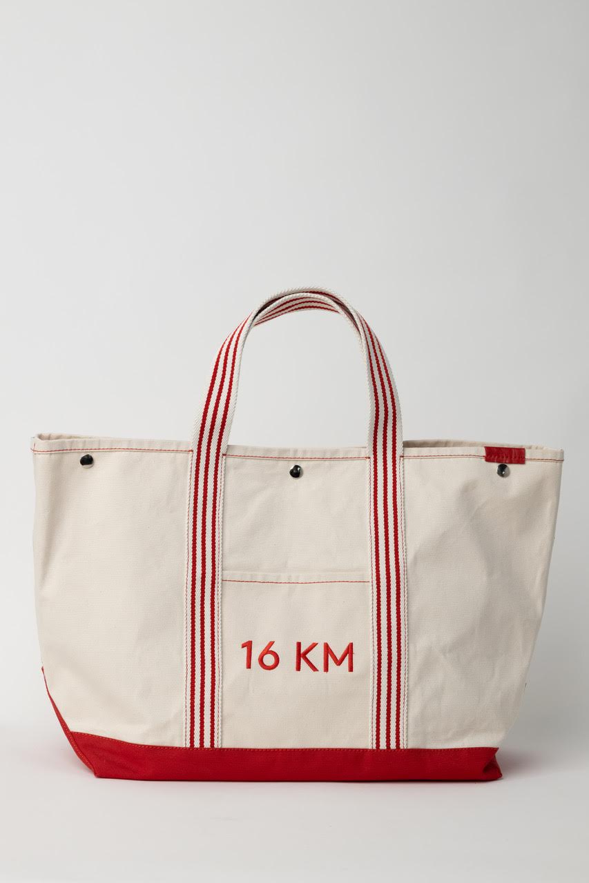 16 KM Canvas Tote Bag Solid