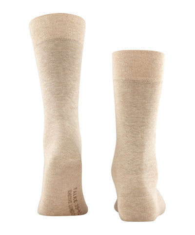 Sensitive London Men Socks in Sand Melange