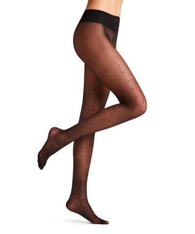 Dot 15 Den Tights in Black