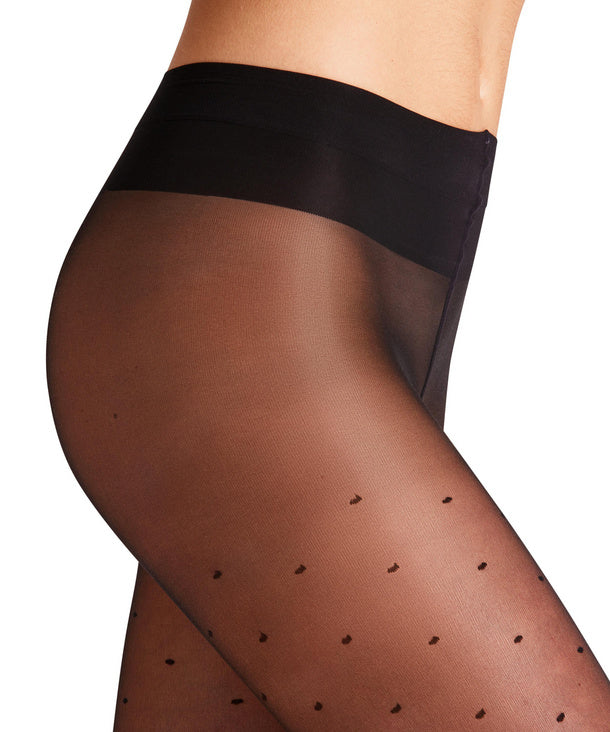 Dot 15 Den Tights in Black