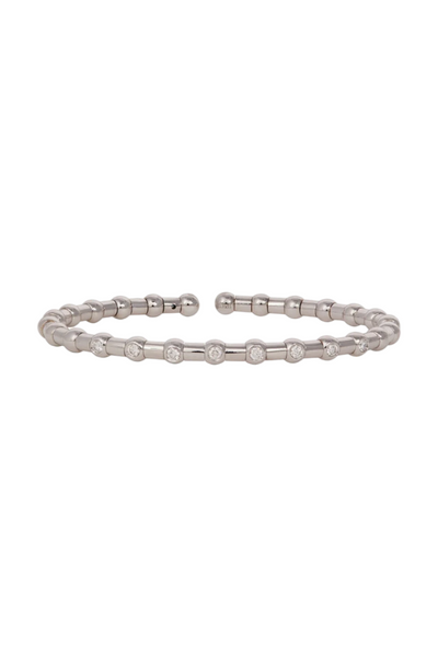 18K White Gold Holly Bracelet