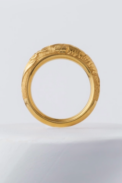 18K Yellow Gold Freda Ring