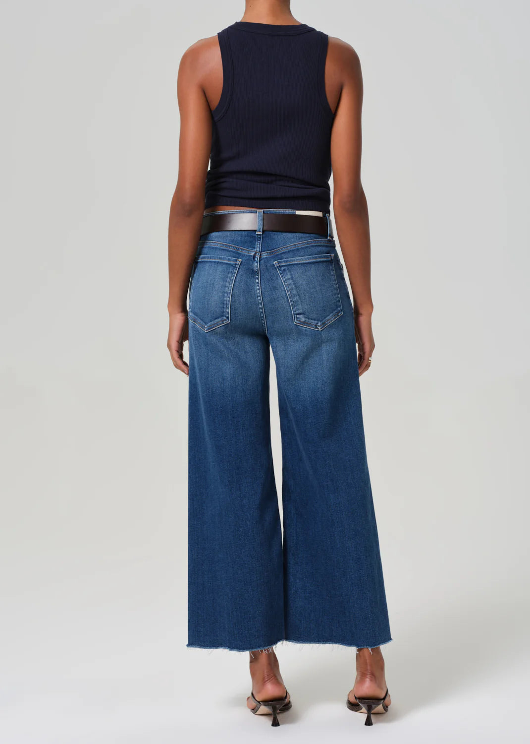 Lyra Wide Leg Crop in Ambry