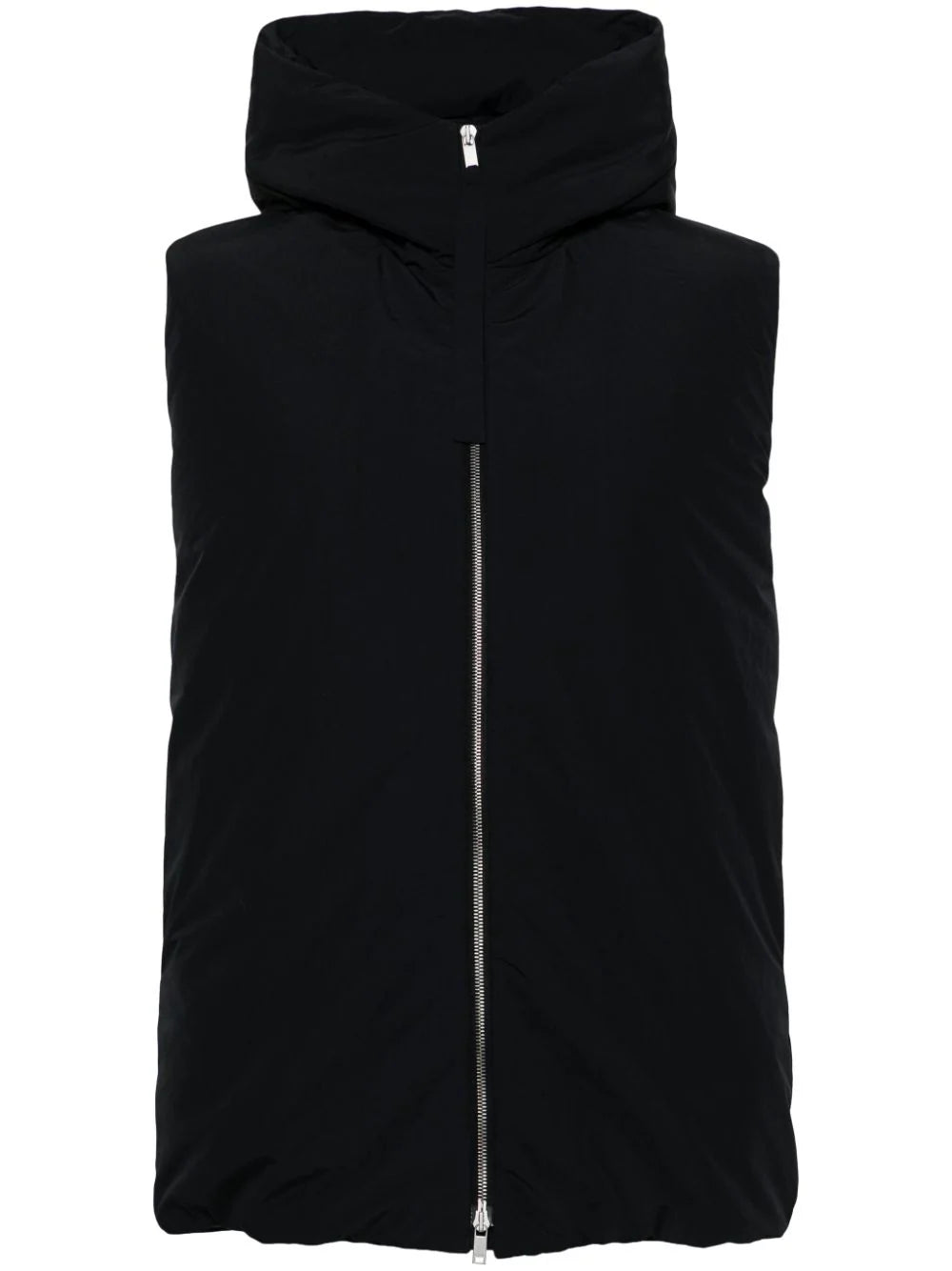 Oversized Hooded Down Vest