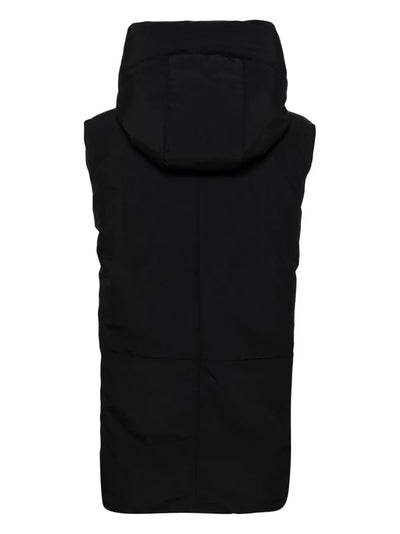 Oversized Hooded Down Vest