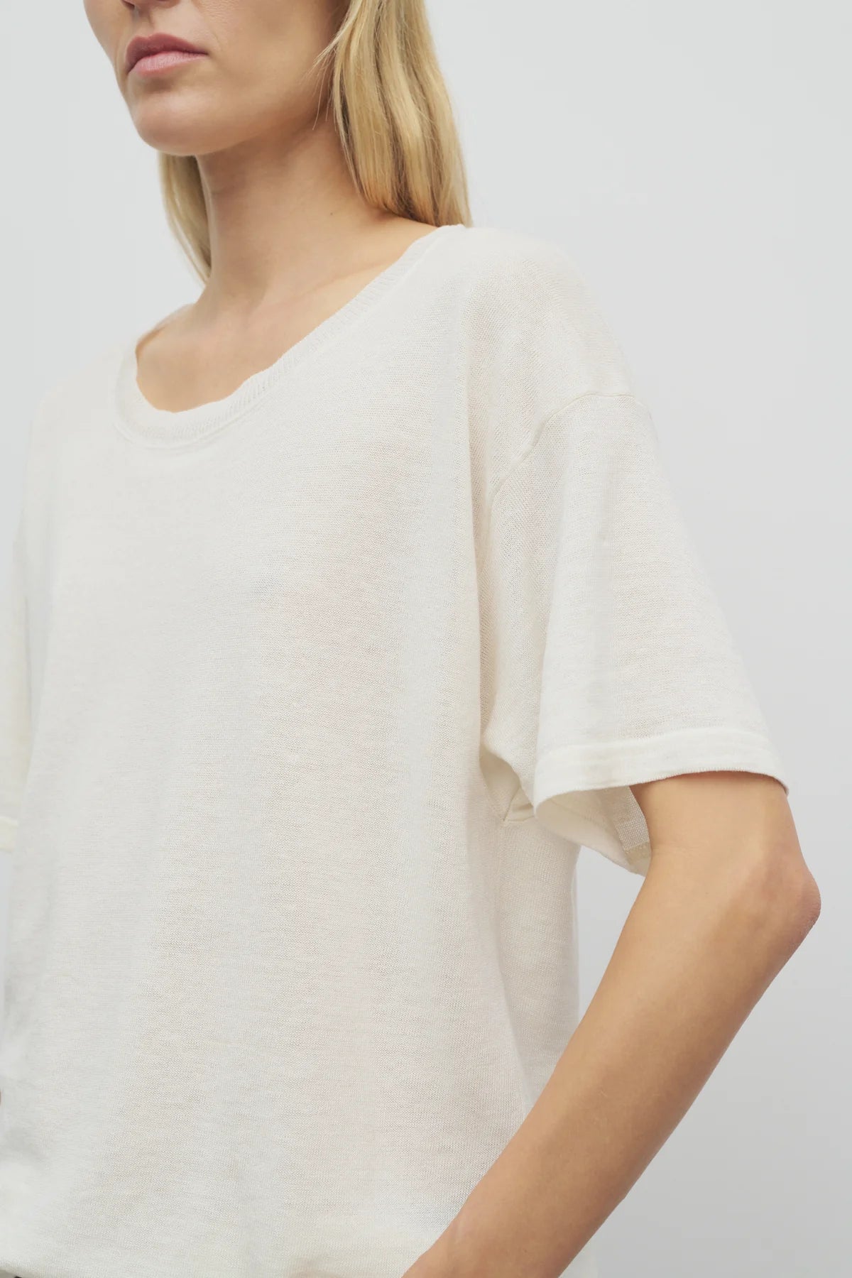 Jiselle Top in Linen and Cotton