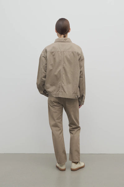 Riaco Jean in Cotton - Taupe