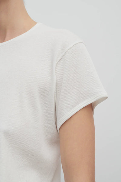 Nimbus Top in Cotton - White