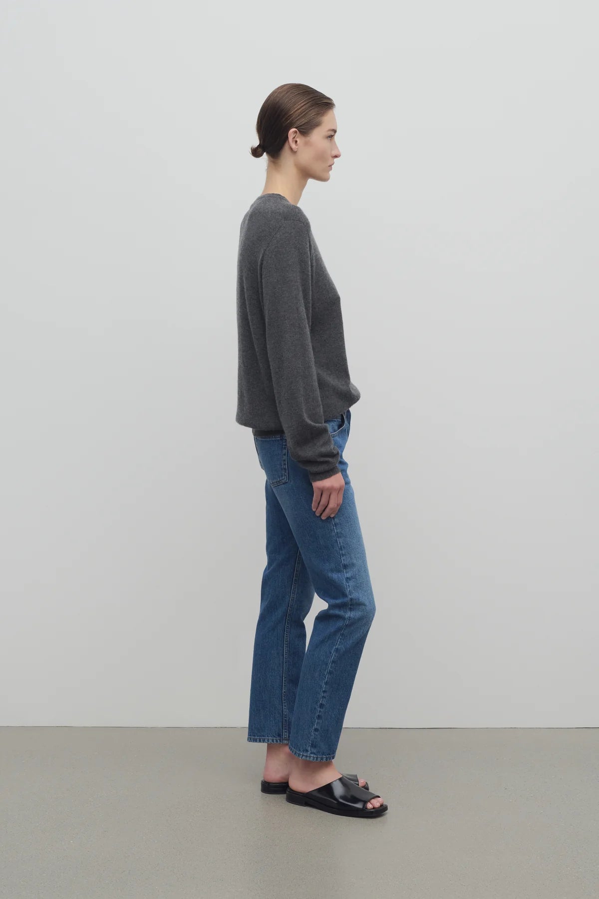 Riaco Jean in Cotton - Washed Blue