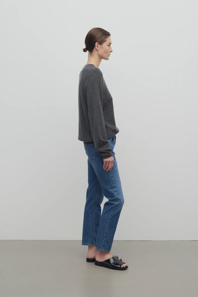 Riaco Jean in Cotton - Washed Blue