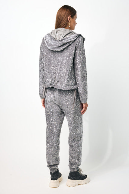 Sequin Knitted Sweatpants