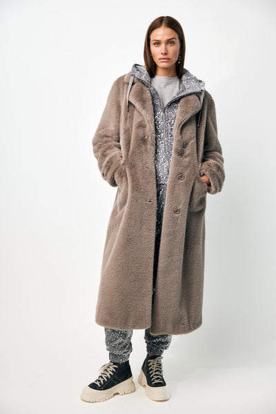 Faux Fur Coat