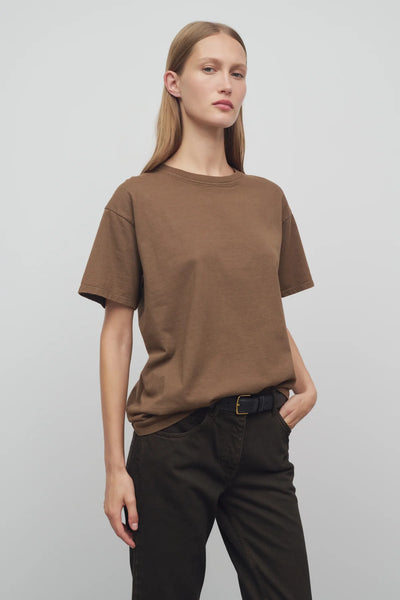 Ash Top in Cotton and Silk