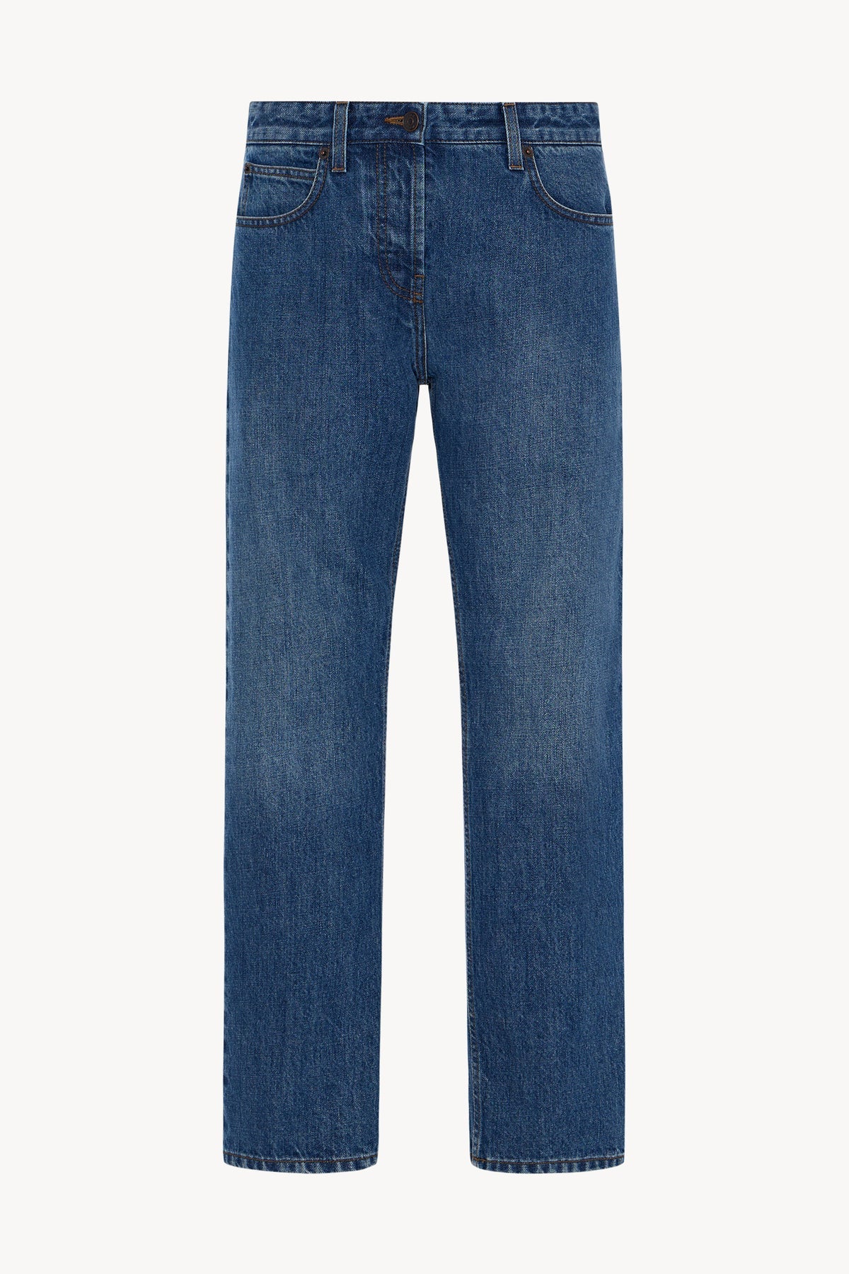 Riaco Jean in Cotton - Washed Blue