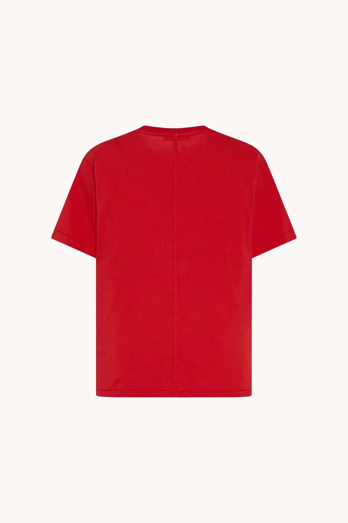 Florie Top in Cotton - Tomato Red