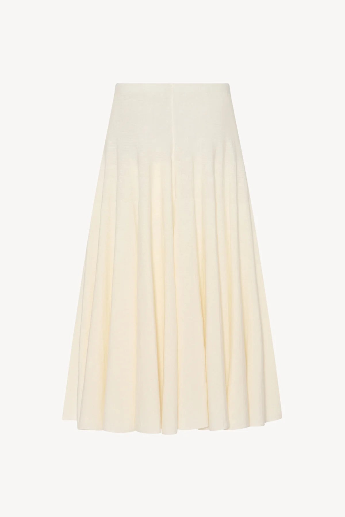 Jaliah Skirt in Cotton and Linen - White