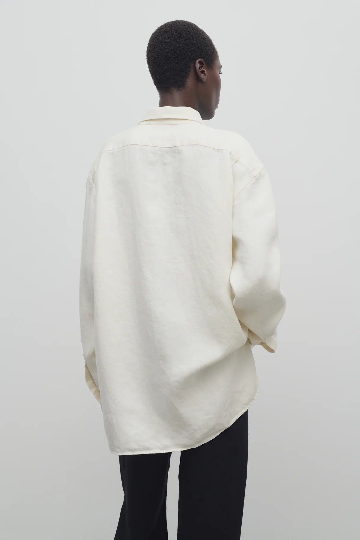 Nesson Shirt in Linen - White