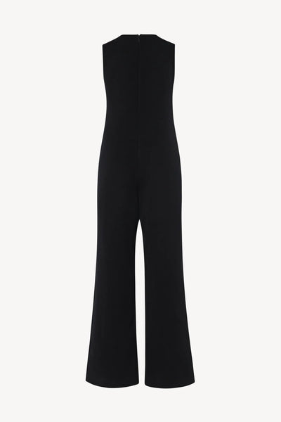 Levante Jumpsuit in Wool - Black