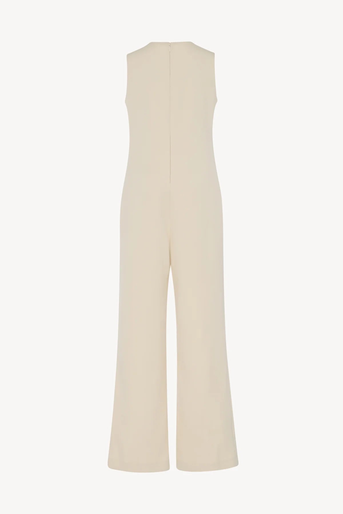 Levante Jumpsuit in Wool - Ivory