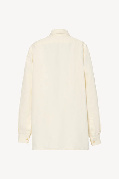 Nesson Shirt in Linen - White