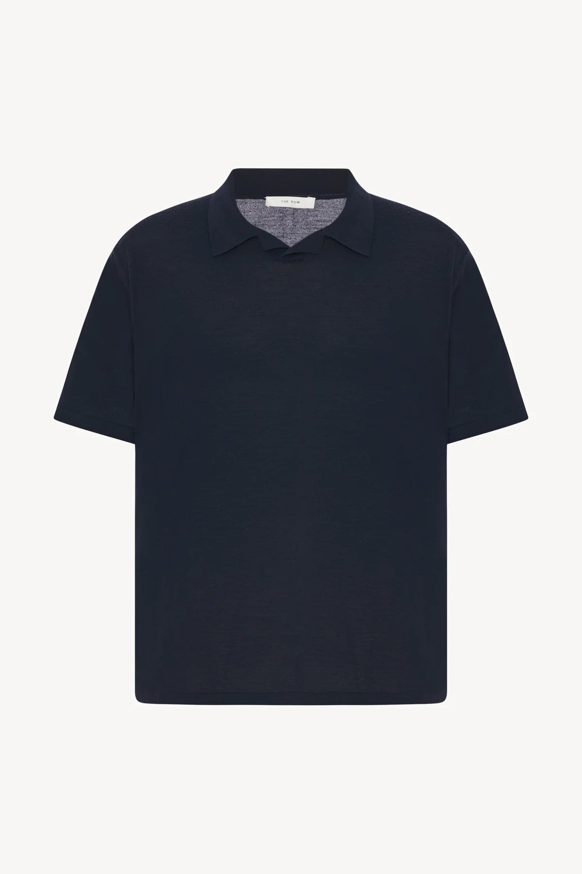 Mauro Top in Wool - Dark Navy