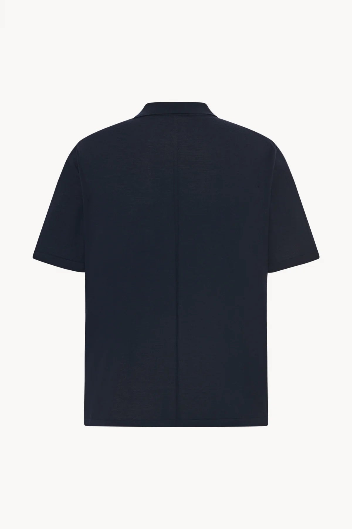 Mauro Top in Wool - Dark Navy