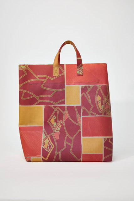 Rectangular Kimono Bag with Short Handle