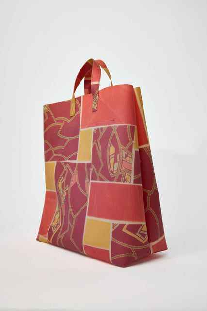 Rectangular Kimono Bag with Short Handle