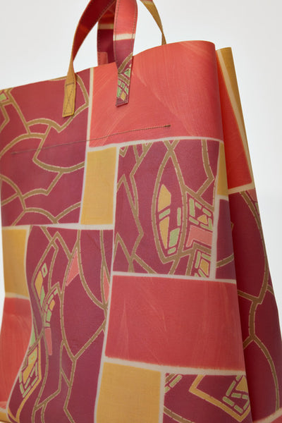 Rectangular Kimono Bag with Short Handle