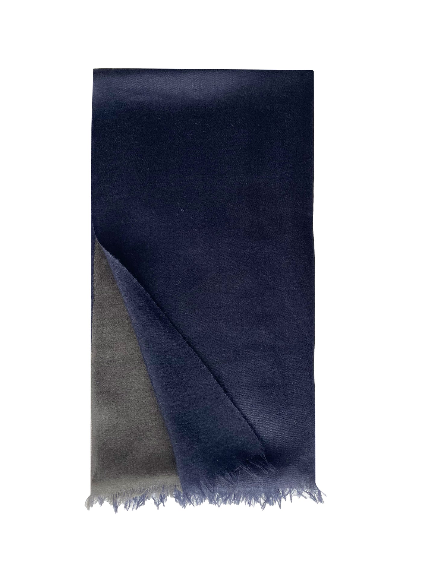 Toosh Lisse Two Tone Stole: African Night + Midnight Blue