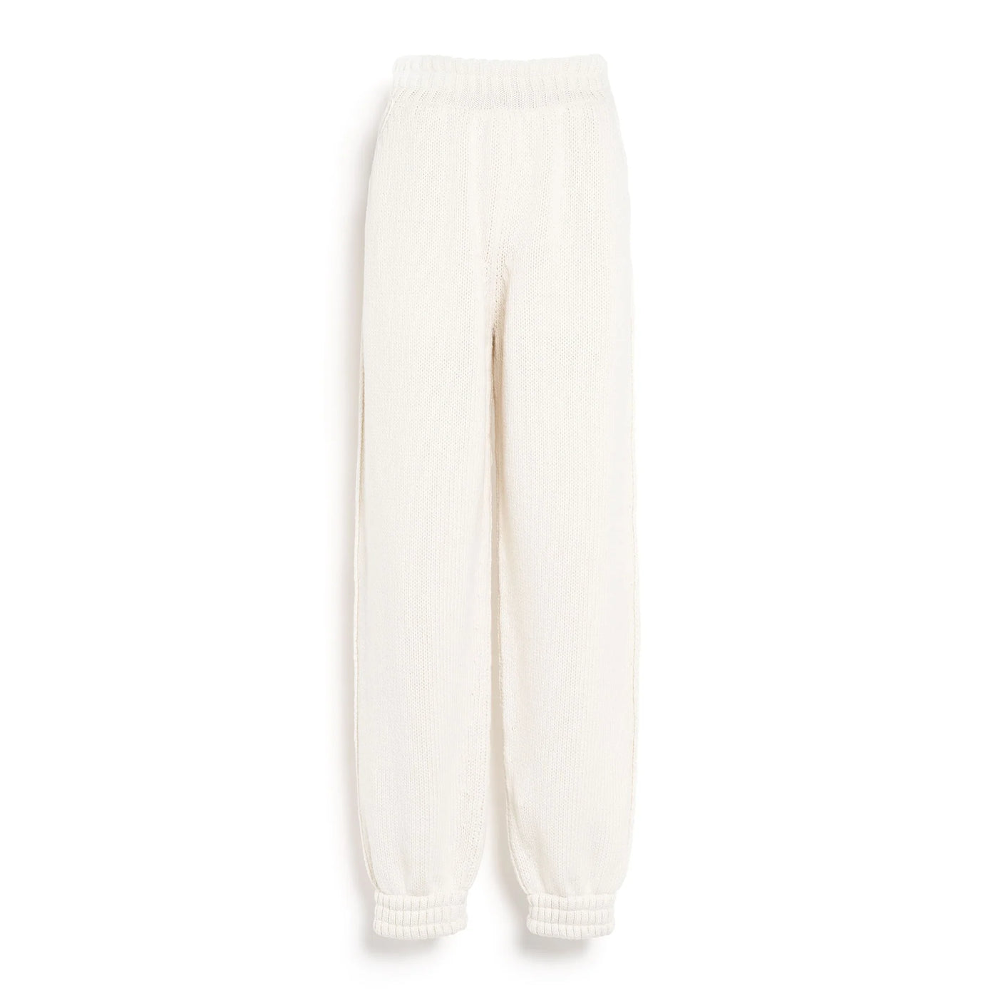 Trousers in chunky cashmere