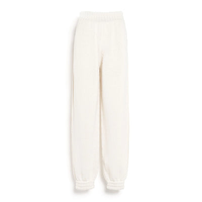 Trousers in chunky cashmere