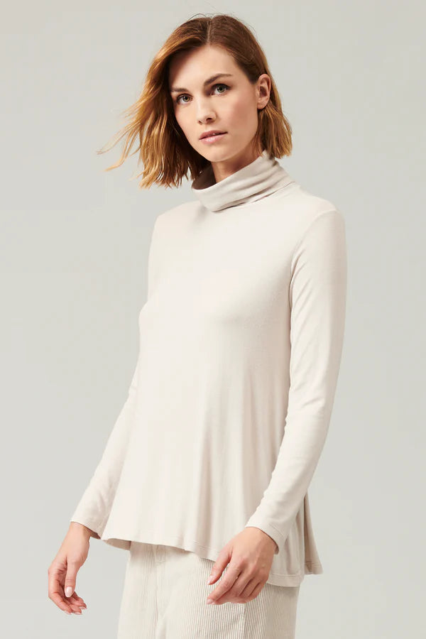 Flared Turtleneck