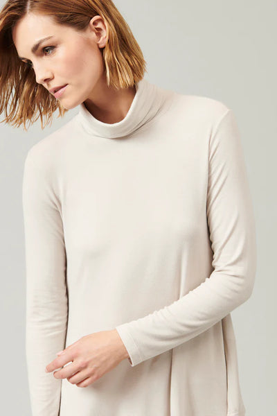 Flared Turtleneck