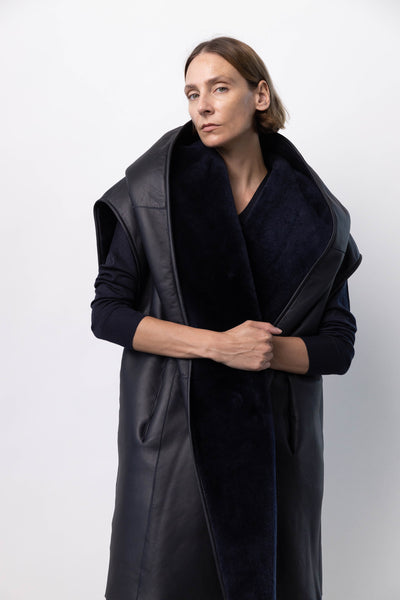 Long Hooded Coat