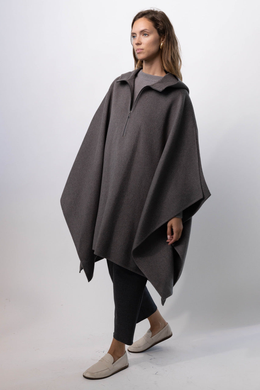 Double Hooded Cape