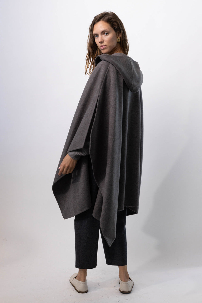 Double Hooded Cape