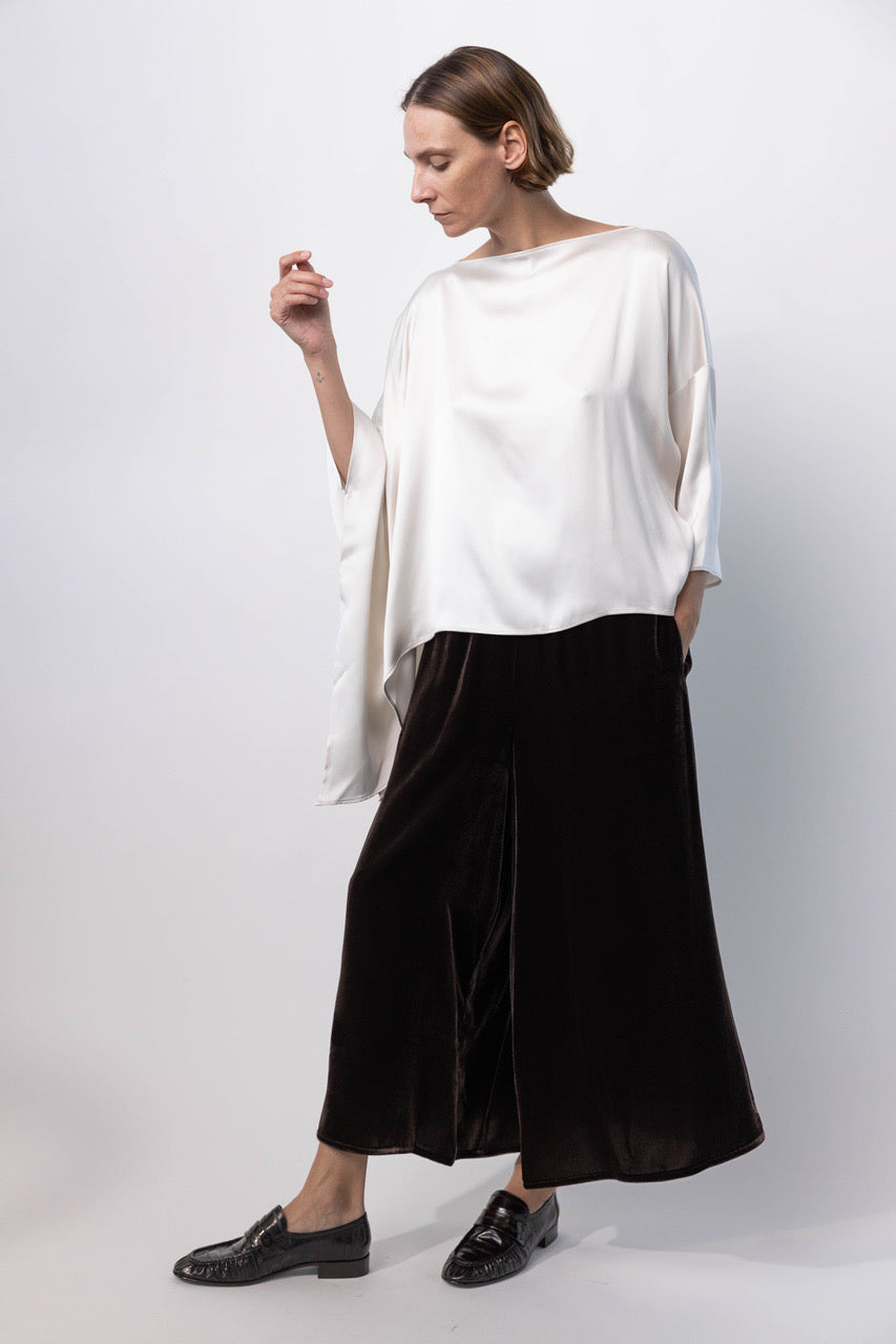 Velvet Gaucho Pants