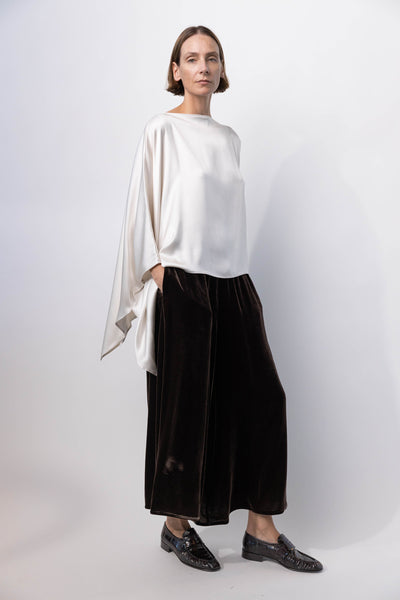 Velvet Gaucho Pants