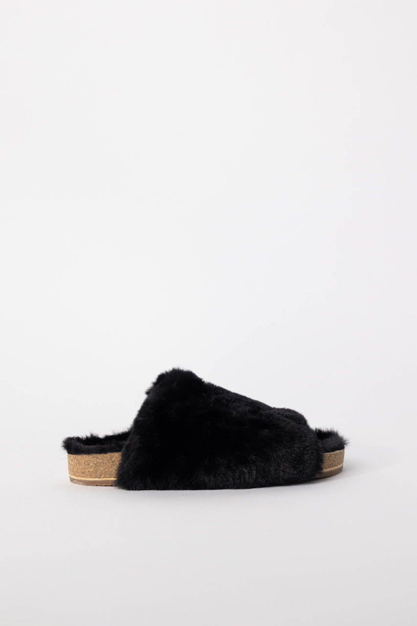 Shearling Mule