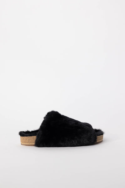 Shearling Mule