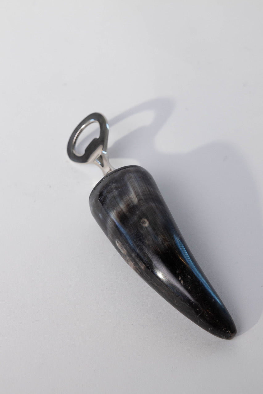 Polished Horn Bottle Opener