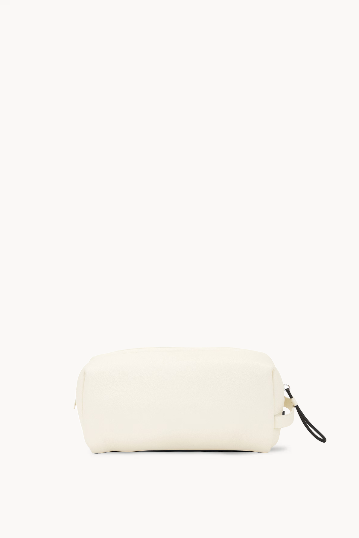 Clovis Toiletry Pouch in Ivory Leather