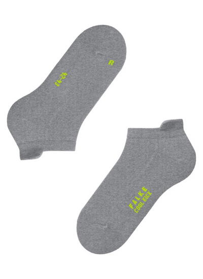 Cool Kick Unisex Sneaker Sock in Light Grey