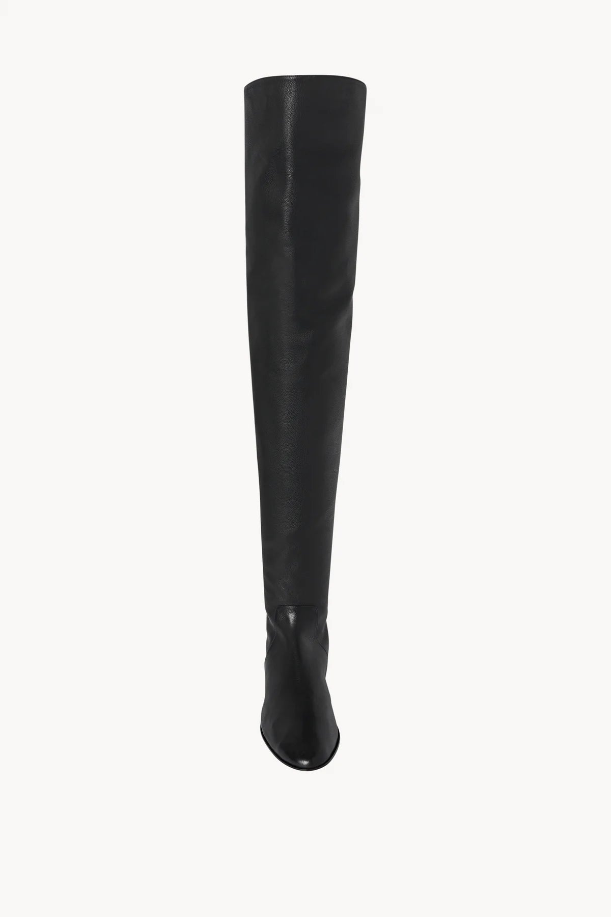 Awar Knee Boot in Black Leather